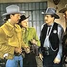 Richard Arlen, Ed Cassidy, Jennifer Holt, Lee Shumway, and Charles Stevens in Buffalo Bill Rides Again (1947)