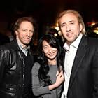 Nicolas Cage, Jerry Bruckheimer, and Alice Kim Cage