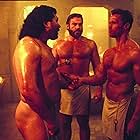 Arnold Schwarzenegger and Sven-Ole Thorsen in Red Heat (1988)