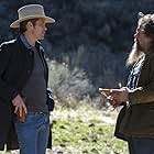 Timothy Olyphant and Tom Proctor in Justified (2010)
