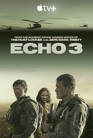 Michiel Huisman, Luke Evans, and Jessica Ann Collins in Echo 3 (2022)