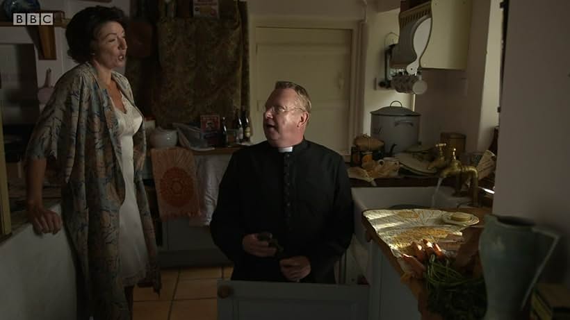 Katherine Dow Blyton and Mark Williams in Father Brown (2013)