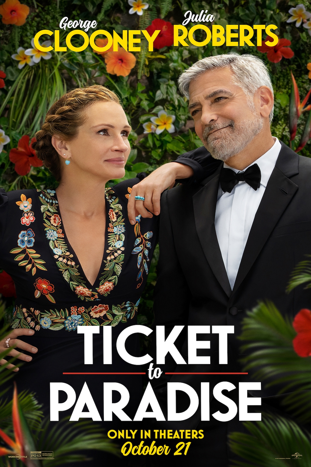 George Clooney and Julia Roberts in Ticket to Paradise (2022)