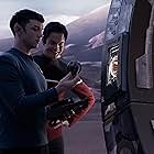 Ethan Peck and Jack Quaid in Star Trek: Strange New Worlds (2022)