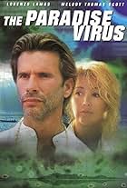 Lorenzo Lamas and Melody Thomas Scott in The Paradise Virus (2003)