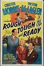 Veda Ann Borg, Victor McLaglen, Chester Morris, and Jean Rogers in Rough, Tough and Ready (1945)