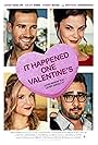 Tommy Savas, Brittany Underwood, Haley Webb, and James Maslow in Accadde il giorno di San Valentino (2017)