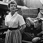 Suzanne Dalbert, Alex Nicol, and Mark Stevens in Target Unknown (1951)