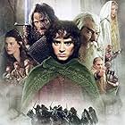 Liv Tyler, Sean Astin, Sean Bean, Elijah Wood, Cate Blanchett, Viggo Mortensen, Ian McKellen, Orlando Bloom, Billy Boyd, Dominic Monaghan, and John Rhys-Davies in The Lord of the Rings: The Fellowship of the Ring (2001)