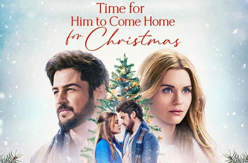 Tyler Hynes and Holland Roden in Time for Him to Come Home for Christmas (2022)