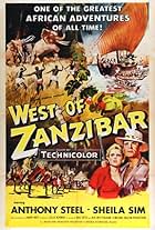 Sheila Sim and Anthony Steel in West of Zanzibar (1954)