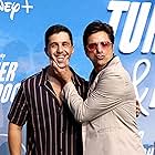 John Stamos and Josh Peck at an event for Turner & Hooch (2021)