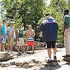 Adam Sandler, Chris Rock, David Spade, Kevin James, Andy Taylor, Milo Ventimiglia, Taylor Lautner, Patrick Schwarzenegger, Eric Lamonsoff, and Jimmy Tatro in Grown Ups 2 (2013)