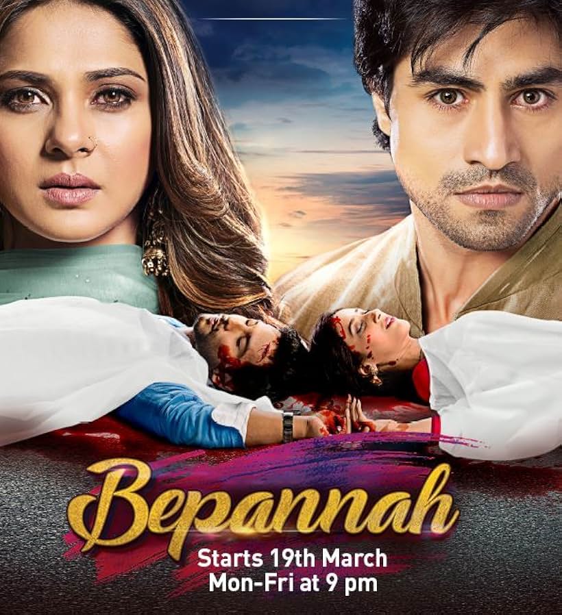 Jennifer Winget, Sehban Azim, Harshad Chopda, and Namita Dubey in Bepannah (2018)