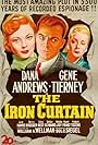 Gene Tierney, Dana Andrews, and June Havoc in The Iron Curtain (1948)