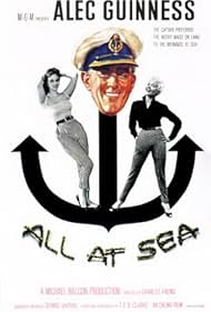 Alec Guinness, Jackie Collins, and Junia Crawford in All at Sea (1957)