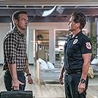 Rob Lowe and Andy Favreau in 9-1-1: Lone Star (2020)