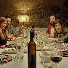 Antonio de la Torre, Eduard Fernández, Ginés García Millán, Alex O'Dogherty, Marian Álvarez, Nora Navas, Marcos Ruiz, and Paula Cancio in Happy 140 (2015)