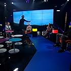 Marco Bjurström, Ronja Stanley, Mikko Silvennoinen, Lesley Roy, Eva Frantz, and Tuure Boelius in Viisukupla - Eurovisionsbubblan (2021)