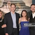 Karen Kingsbury, Sarah Fisher, Tyler Russell, and Austin Robert Russell at an event for Someone Like You (2024)