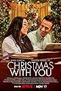 Freddie Prinze Jr. and Aimee Garcia in Navidad contigo (2022)