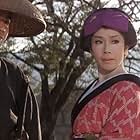 Yukiji Asaoka and Jûshirô Konoe in Zatoichi Challenged (1967)