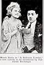 Monty Banks and Bee Jamieson in A Bedroom Scandal (1921)