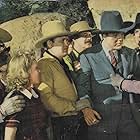 Bob Card, Rufe Davis, George Douglas, June Johnson, Robert Livingston, Hal Price, and Bob Steele in Lone Star Raiders (1940)