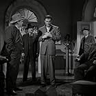 Frank Craven, Samuel S. Hinds, Pat Moriarity, Robert Paige, and Jack Rockwell in Son of Dracula (1943)