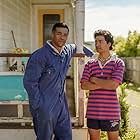 Robbie Magasiva and Duane Evans Jr. in Duckrockers (2022)