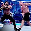 Brock Lesnar and Joe Anoa'i in WrestleMania 38 (2022)