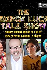 Rick Overton, Connor Ratliff, Griffin Newman, and Daniella Pineda in The George Lucas Talk Show (2020)