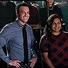Reid Scott and Mindy Kaling in Late Night (2019)