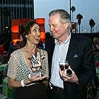 Winner Janine Burchett Giffoni Film Festival with actor Jon Voight