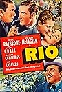 Basil Rathbone, Leo Carrillo, Robert Cummings, Sigrid Gurie, and Victor McLaglen in Rio (1939)