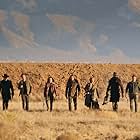 Arielle Kebbel, Jason Lewis, Peter Mensah, Yul Vazquez, Sarah Ramos, Dylan Bruce, and François Arnaud in Midnight, Texas (2017)