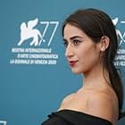 Maria Zreik attends the photocall of the movie "Laila In Haifa" at the 77th Venice Film Festival, Italy.