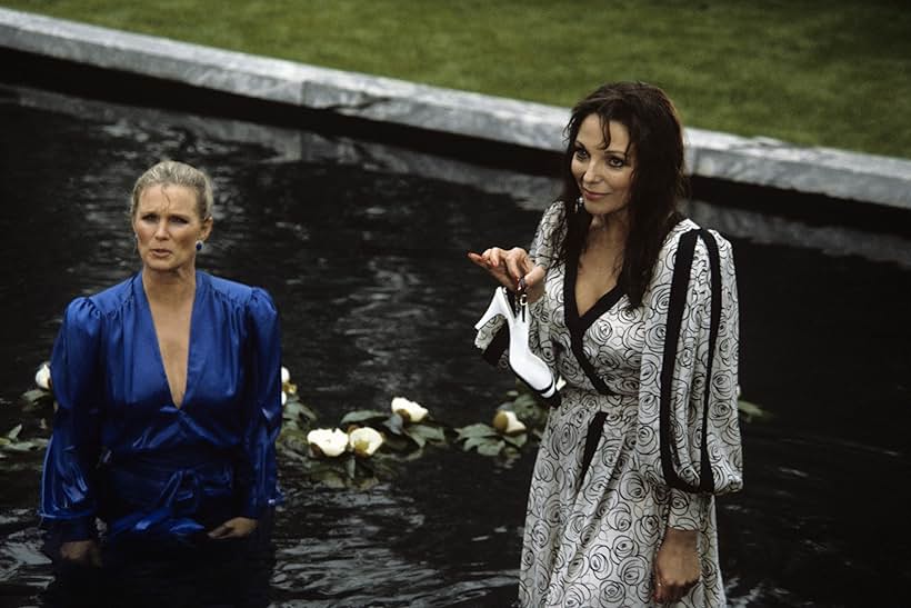 Joan Collins and Linda Evans in Dynasty (1981)