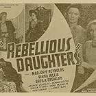 Sheila Bromley, George Douglas, Verna Hillie, and Marjorie Reynolds in Rebellious Daughters (1938)