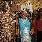 Cassi Davis, Tamela J. Mann, Brendan O'Carroll, Geneva Maccarone, Tyler Perry, Gabrielle Dennis, and Candace Maxwell in Tyler Perry's A Madea Homecoming (2022)