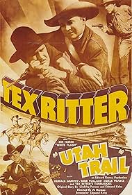 Oscar Gahan, Karl Hackett, and Tex Ritter in Utah Trail (1938)