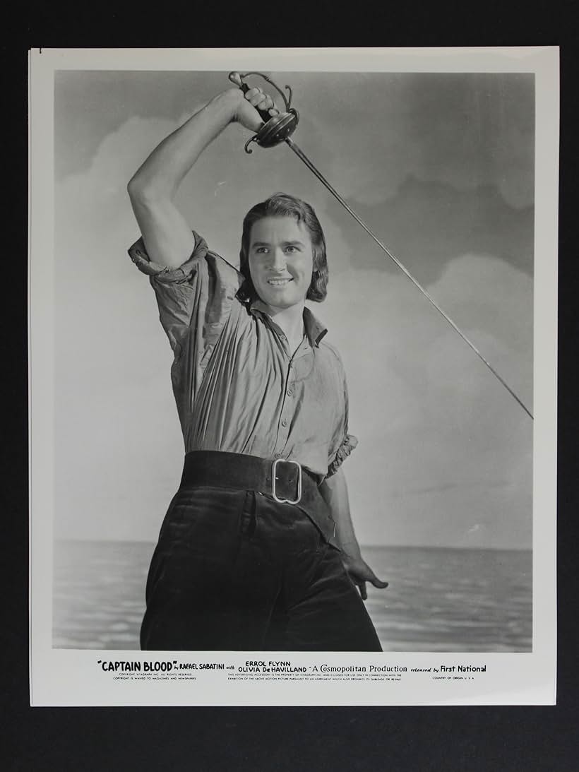 Errol Flynn in Captain Blood (1935)