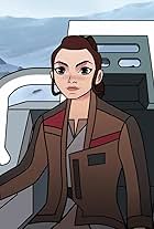 Daisy Ridley in Star Wars: Forces of Destiny (2017)