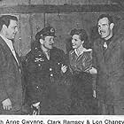 Lon Chaney Jr., Oliver Drake, Anne Gwynne, and Clark Ramsey
