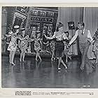Marilyn Buferd, Margia Dean, Adele Mara, Marie McCardle, Constance Moore, and Dennis O'Keefe in Earl Carroll Vanities (1945)