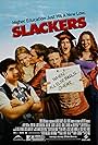 Devon Sawa, Jason Schwartzman, Jaime King, Michael C. Maronna, Laura Prepon, and Jason Segel in Slackers (2002)