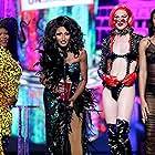 Kornbread Jete, Angeria Paris VanMicheals, Bosco, and Kerri Colby at an event for RuPaul's Drag Race (2009)