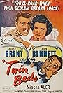 Joan Bennett and George Brent in Twin Beds (1942)