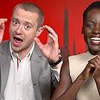 Lupita Nyong'o and Joseph Quinn in A Quiet Place: Day One (2024)