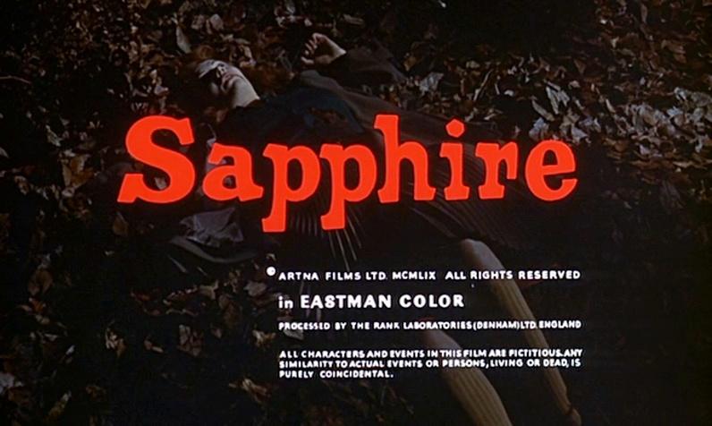 Yvonne Buckingham in Sapphire (1959)